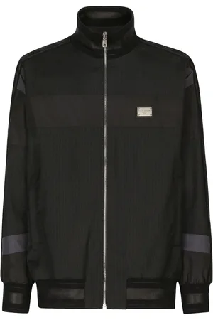 Dolce & Gabbana Jakke, Herre, Sort, L, Uld, Stilfuld jakke til mænd