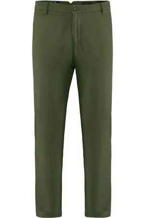 Bomboogie Bukser, Herre, Grøn, W28, Bomuld, Japan Comfy Fit Bukser
