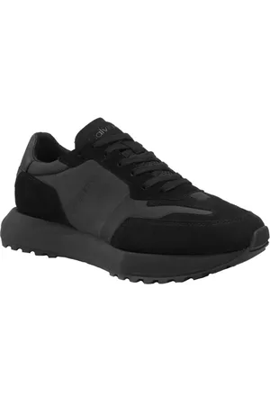Calvin Klein Sko, Herre, Sort, 45 EU, Low Top Sneakers
