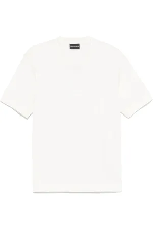 Emporio Armani Top, Herre, Hvid, S, Hvide T-shirts og Polos Crew Neck