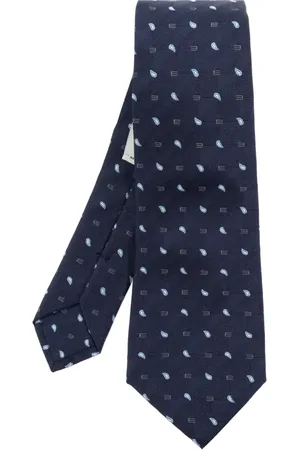 Etro Tilbehør, Herre, Blå, ONE SIZE, Silkebånd