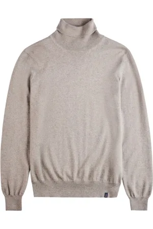 FAY Strik, Herre, , 2XL, Uld, rullekrave striktrøje i uld