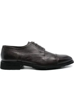 Casadei Sko, Herre, Brun, 46 EU, Læder, Elegante Brune Formelle Lædersko