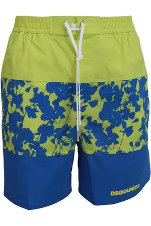 Dsquared2 Badetøj, Herre, Flerfarvet, M, Logo Print Badeshorts