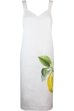 Sportmax Kjole, Dame, Hvid, XS, Bomuld, Hvid Bomuldskjole