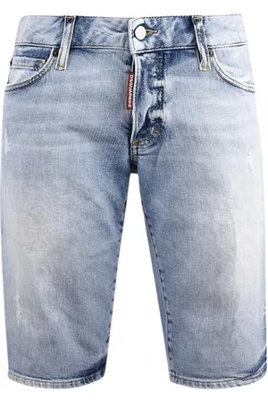 Dsquared2 Shorts, Herre, Blå, 2XS, Denim, Bermuda Denim Shorts