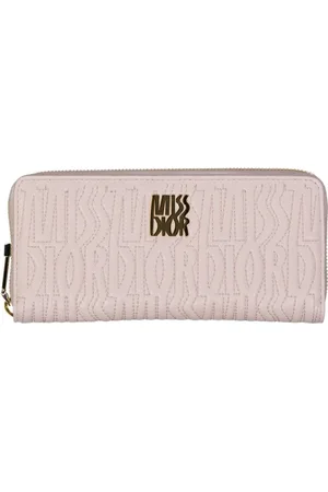Dior Tilbehør, Dame, Lyserød, ONE SIZE, Læder, Læderpung med Cannage-syning