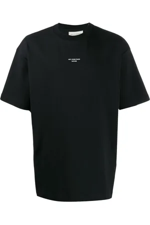Drôle de Monsieur Top, Herre, Sort, S, Bomuld, Sort T-shirt