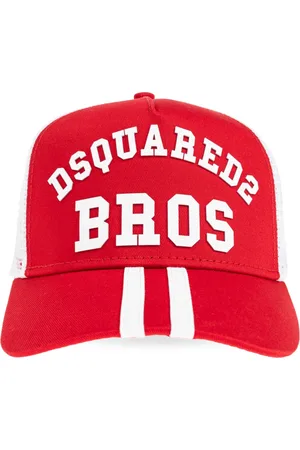 Dsquared2 Tilbehør, Herre, Rød, ONE SIZE, Bomuld, Baseball Cap