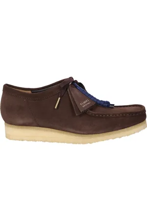 Clarks Sko, Herre, Brun, 41 EU, Suede, Wallabee Suede Sko