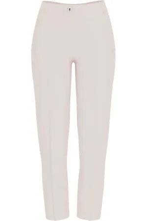 Guess Bukser, Dame, , 2XL, Polyester, Taupe Chino Bukser Becky Straight Fit