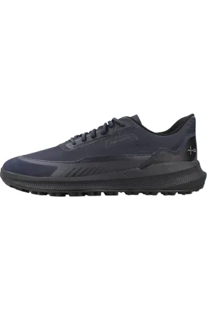 Geox Sko, Herre, Blå, 43 EU, Moderne Sneakers til Mænd