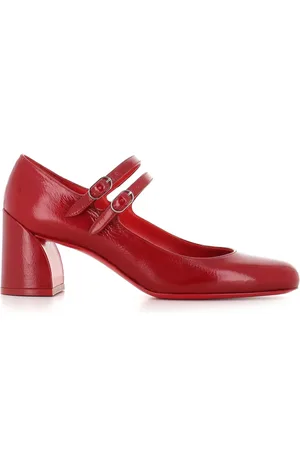 Christian Louboutin Sko, Dame, Rød, 40 EU, Læder, Bordeaux Hælede Pumps