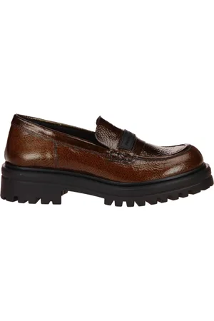Floris van Bommel Sko, Dame, Brun, 37 EU, Læder, Brun Læder Moccasin