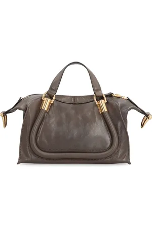 Chloé Taske, Dame, Brun, ONE SIZE, Uld, Piccola Læder Skuldertaske