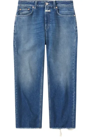 Closed Jeans, Dame, Blå, W25, Denim, Mid Denim Jeans