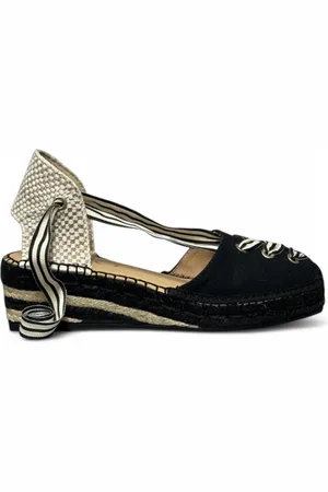 Gaimo Sko, Dame, Sort, 39 EU, Læder, Sort Virgin Espadrille Sandal