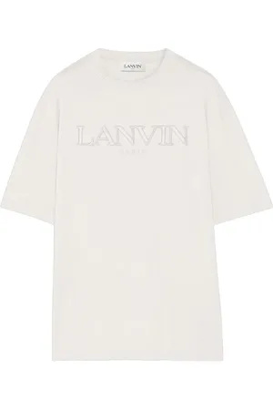 Lanvin Top, Herre, , M, Bomuld, Klassisk broderet T-shirt