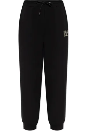 EA7 Bukser, Dame, Sort, XL, Bomuld, Sweatpants