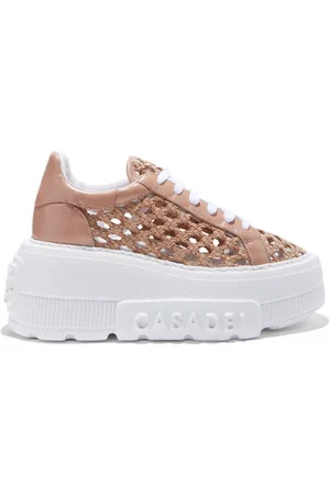 Casadei Sko, Dame, Brun, 40 1/2 EU, Læder, Nexus Versilia Sneakers
