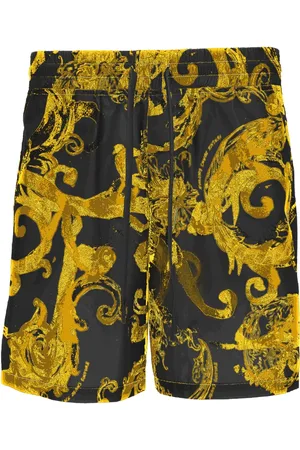 VERSACE Shorts, Herre, Flerfarvet, XS, Shorts Sort