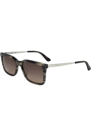 Calvin Klein Tilbehør, unisex, Grå, 55 MM, Solbriller