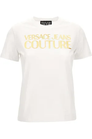 VERSACE Top, Dame, Hvid, M, T-shirts og Polos Hvid