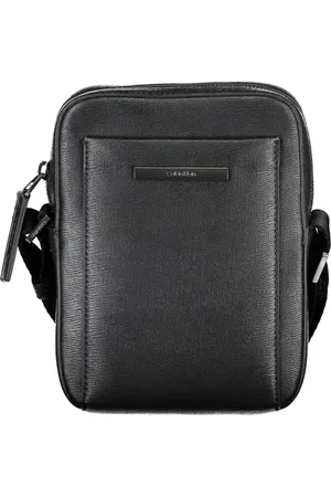 Calvin Klein Taske, Herre, Sort, ONE SIZE, Uld, Skuldertaske med justerbar rem