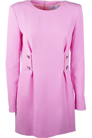 Chiara Ferragni Kjole, Dame, Lyserød, XS, Polyester, Uniform Tubino Kjole