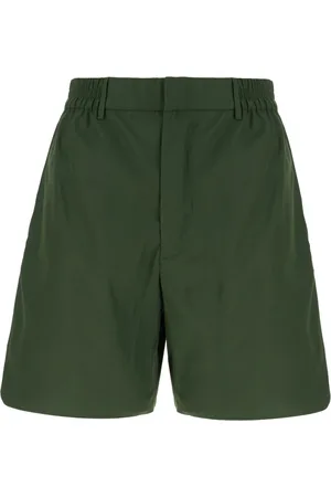 Fendi Shorts, Herre, Grøn, L, Uld, Bermuda Sko til et stilfuldt look
