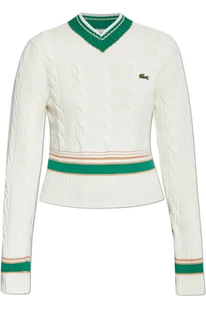 Lacoste Strik, Dame, , XS, Uld, Uldsweater med logo