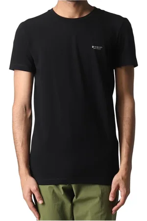 Dondup Top, Herre, Sort, 2XL, Bomuld, Sort T-shirt