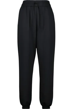 Moncler Bukser, Dame, Sort, M, Uld, Sorte Sweatpants
