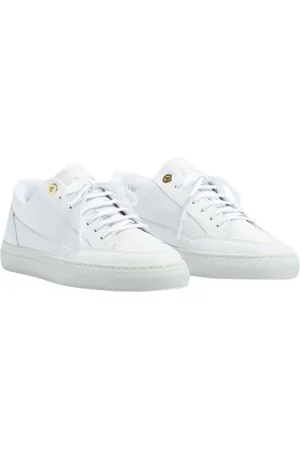 Mason Garments Sko, Herre, Hvid, 45 EU, Læder, Regolare Sneakers