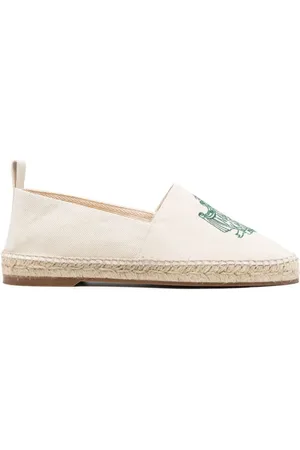 Maison Kitsuné Sko, Herre, Hvid, 41 EU, Bomuld, Espadriller
