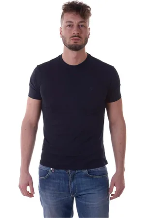 Emporio Armani Top, Herre, Blå, S, Bomuld, Sweatshirts