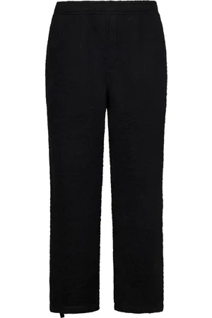 STUSSY Bukser, Dame, Sort, M, Uld, Sorte Elastiske Taljebukser