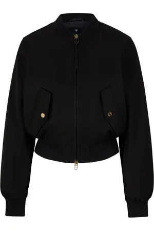 JOOP! Jakke, Dame, Sort, S, Uld, Sort kvinders bluse med guld detaljer