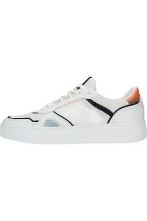 Crime london Sko, Herre, Hvid, 42 EU, Læder, Sneakers