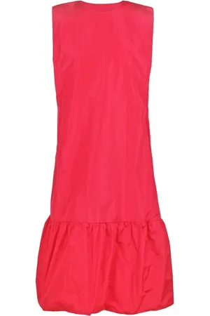 LIVIANA CONTI Kjole, Dame, Lyserød, M, Polyester, Midi Taffeta Kjole