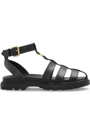 Coach Sko, Dame, Sort, 37 1/2 EU, Læder, Sandaler Sclupt