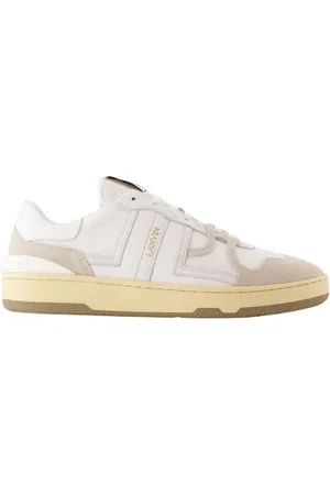 Lanvin Sko, Herre, Hvid, 44 EU, Læder, Clay Sneakers
