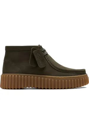 Clarks Sko, Dame, Grøn, 35 EU, Læder, Torhill Moss Støvler