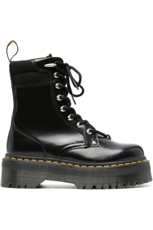 Dr. Martens Sko, unisex, Sort, 41 EU, Læder, Jadon II Støvle