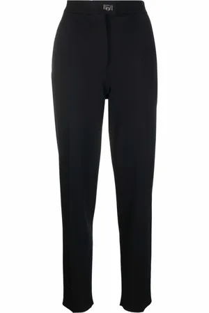 Salvatore Ferragamo Bukser, Dame, Sort, 2XS, Suit Bukser