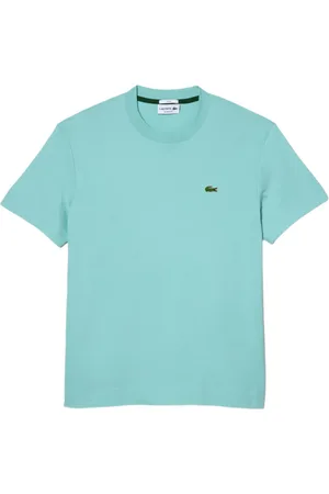 Lacoste Top, Herre, Blå, S, Bomuld, Tidløs Unisex Clic T-shirt