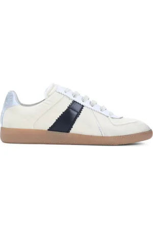 Maison Margiela Sko, Herre, Flerfarvet, 41 EU, Bomuld, Replica Low Vintage Gul Sort