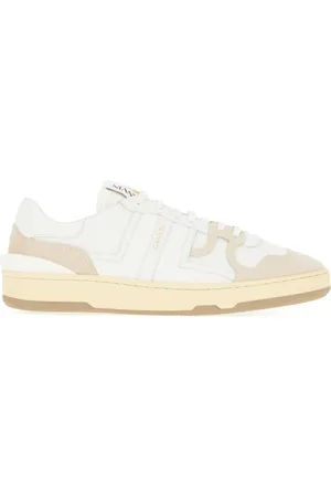 Lanvin Sko, Herre, Hvid, 41 EU, Læder, Clay Mesh Sneakers