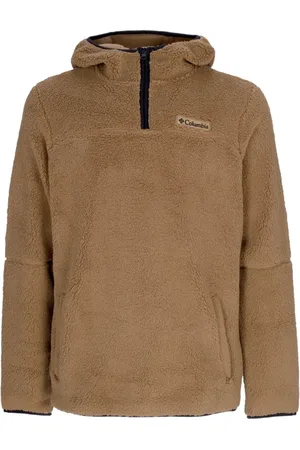 Columbia Jakke, Herre, Brun, L, Uld, Sherpa Anorak Jakke med Hætte
