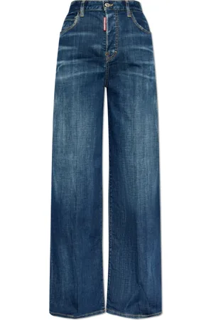 Dsquared2 Jeans, Dame, Blå, 3XS, Bomuld, Traveller Jeans